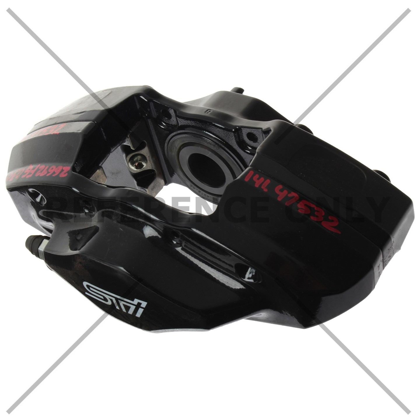 Centric 13-17 Subaru Impreza WRX STI Left Rear Posi-Quiet Loaded Caliper