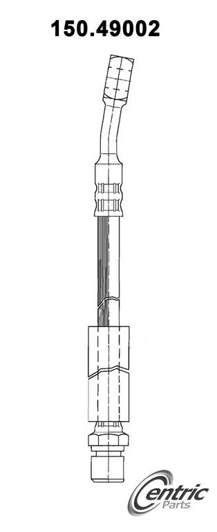 Centric Brake Hose - Front Right