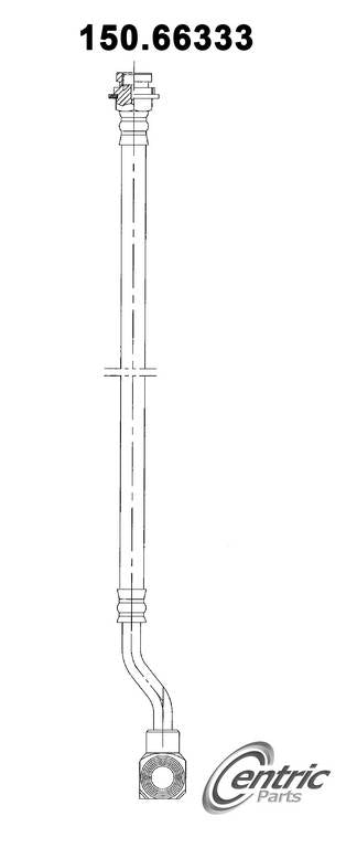 Centric Brake Hose - Rear Left