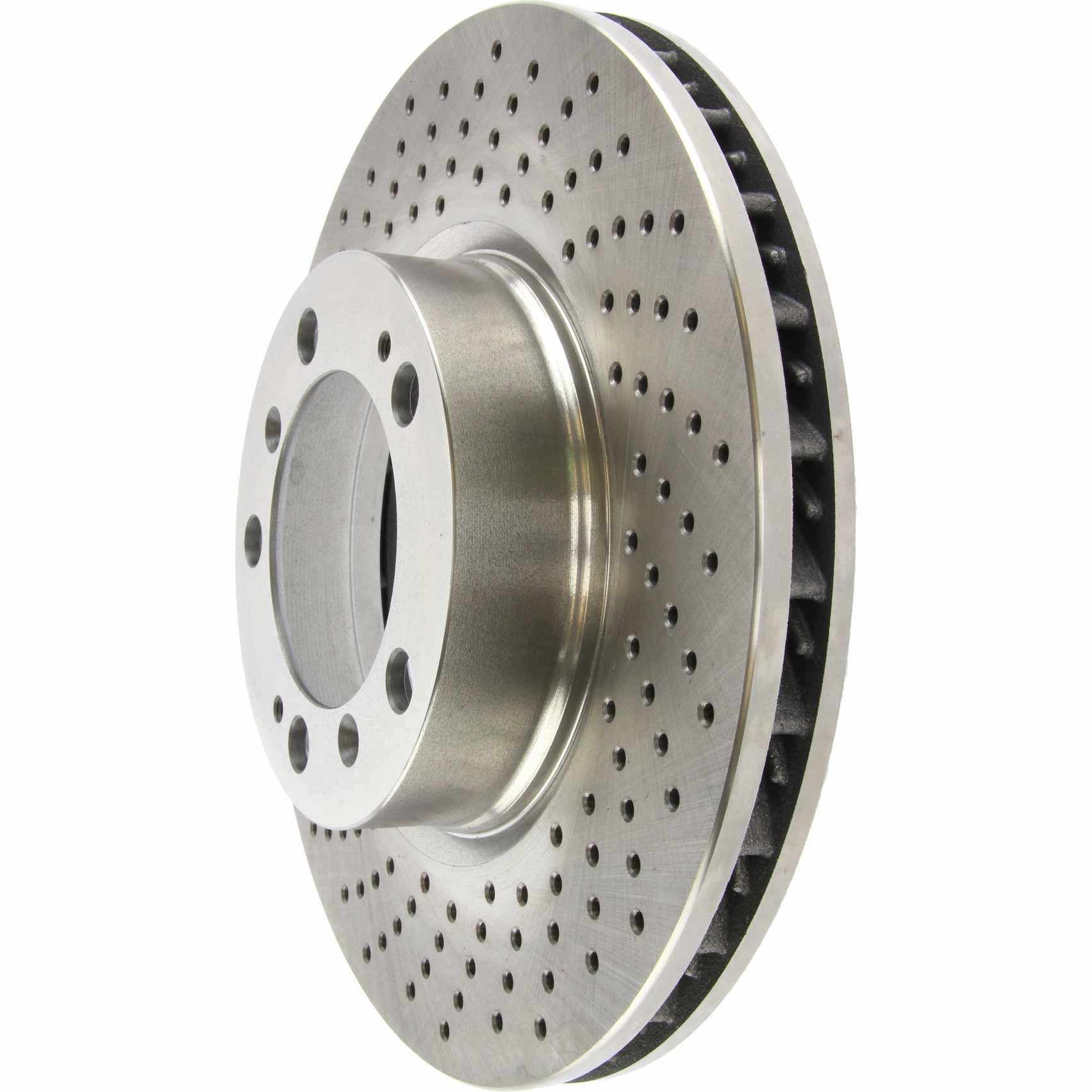 Centric C-TEK Standard Drilled Driver Side Front Rotor 03-12 Porsche Boxster