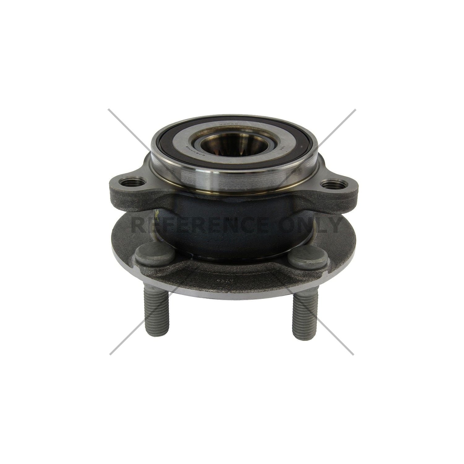 Centric Premium Hub and Bearing Assembly w/ABS Tone Ring / Encoder - Rear