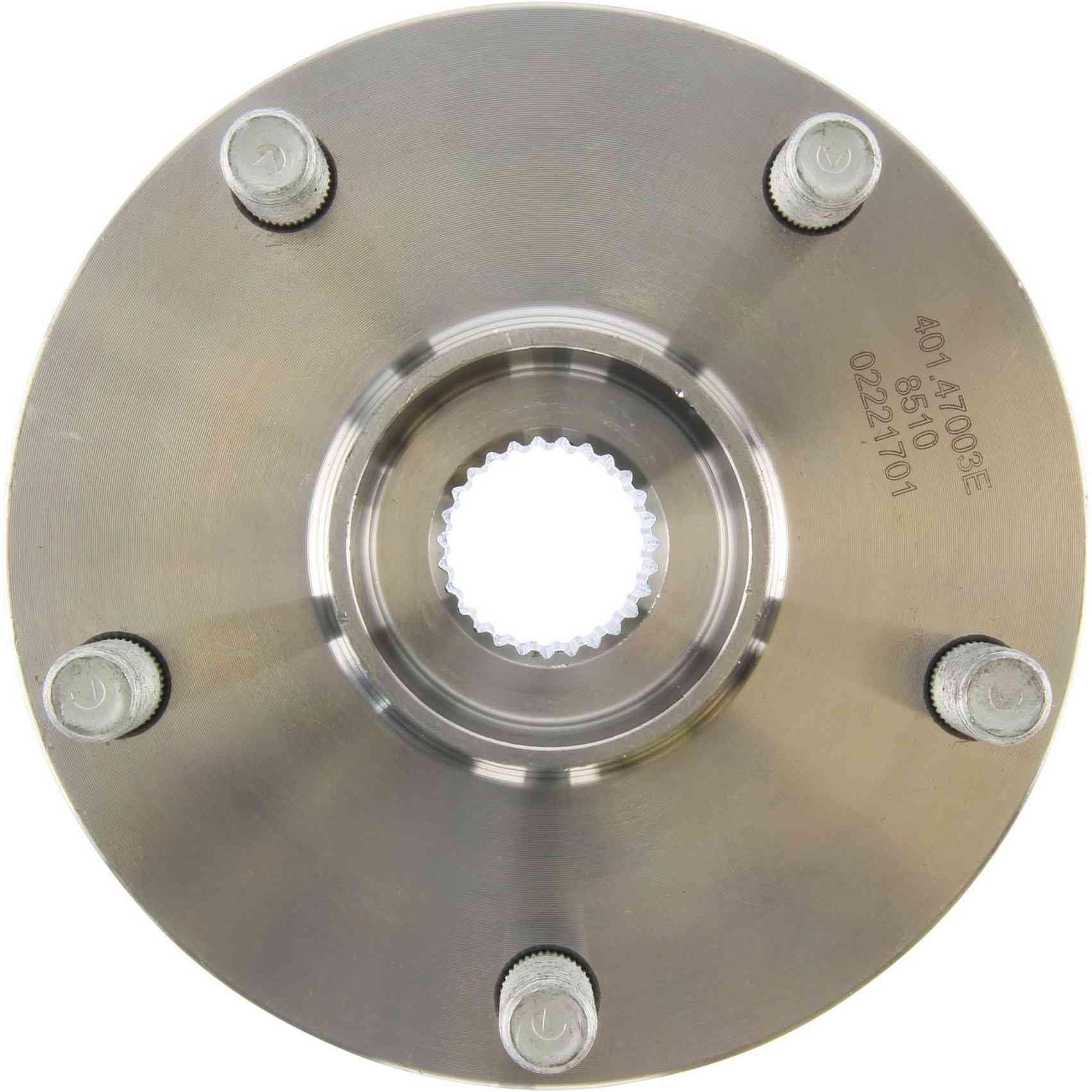 Centric Standard Hub Assembly - Rear