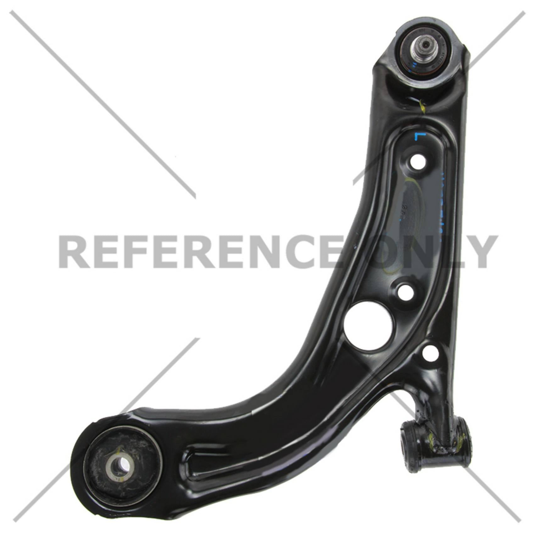 Centric 12-17 Fiat 500 Front Left Lower Control Arm and Ball Joint Assembly