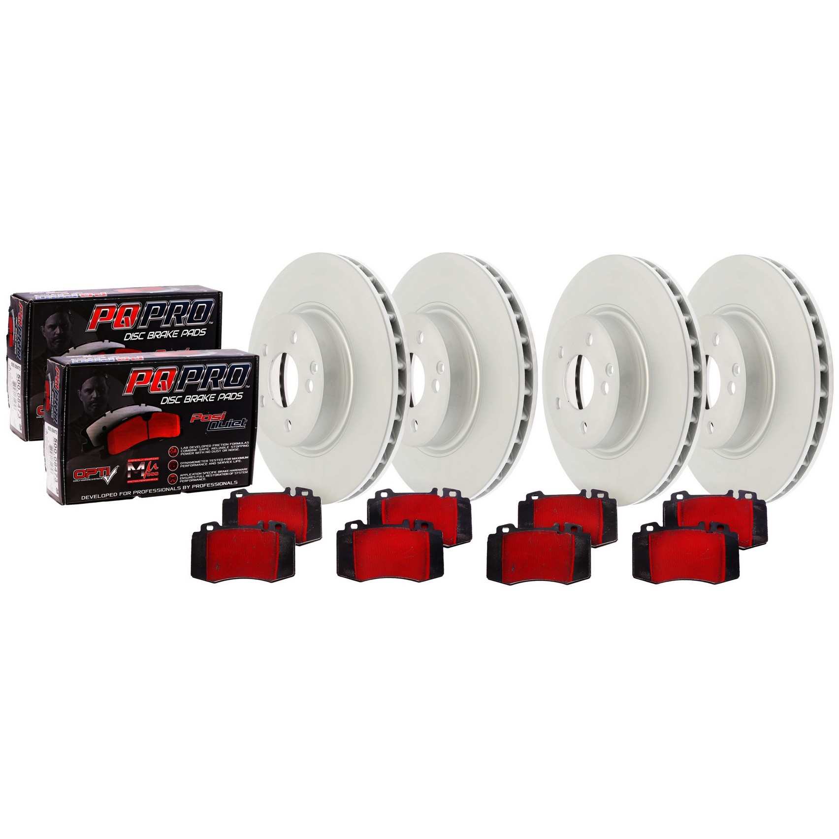 Centric OE Elite Brake Kit (4 Wheel) Front and Rear