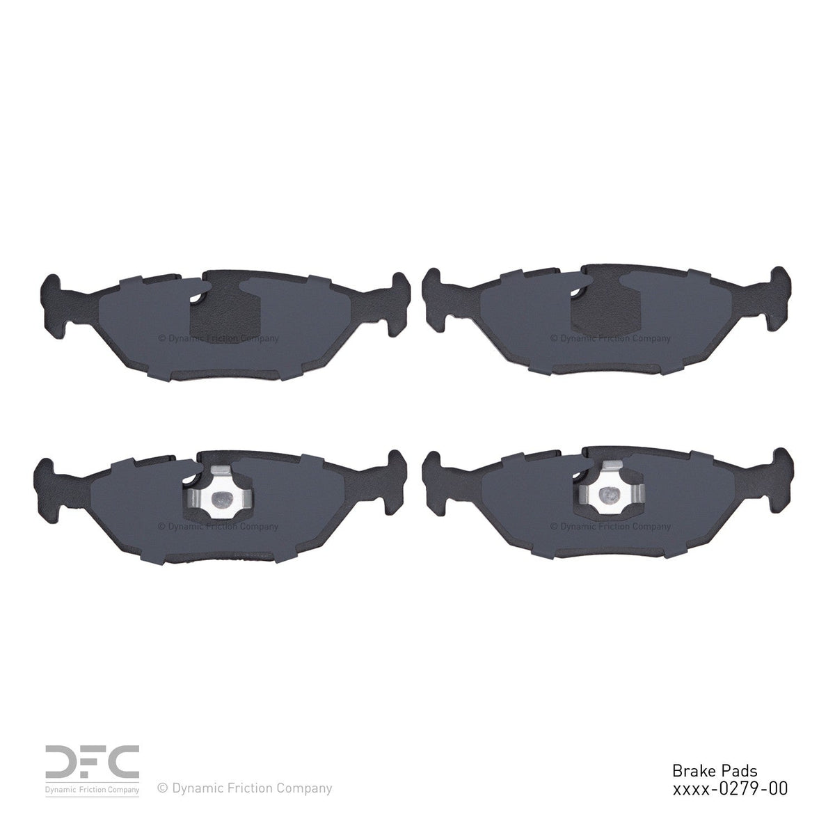 DFC 81-91 BMW 325e Rear Low Metallic Track/Street Pads