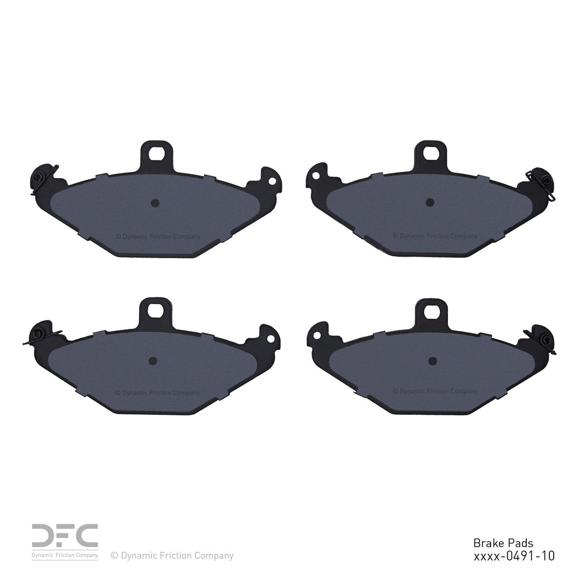 DFC 97-11 Lotus Esprit Rear Low Metallic Track/Street Pads
