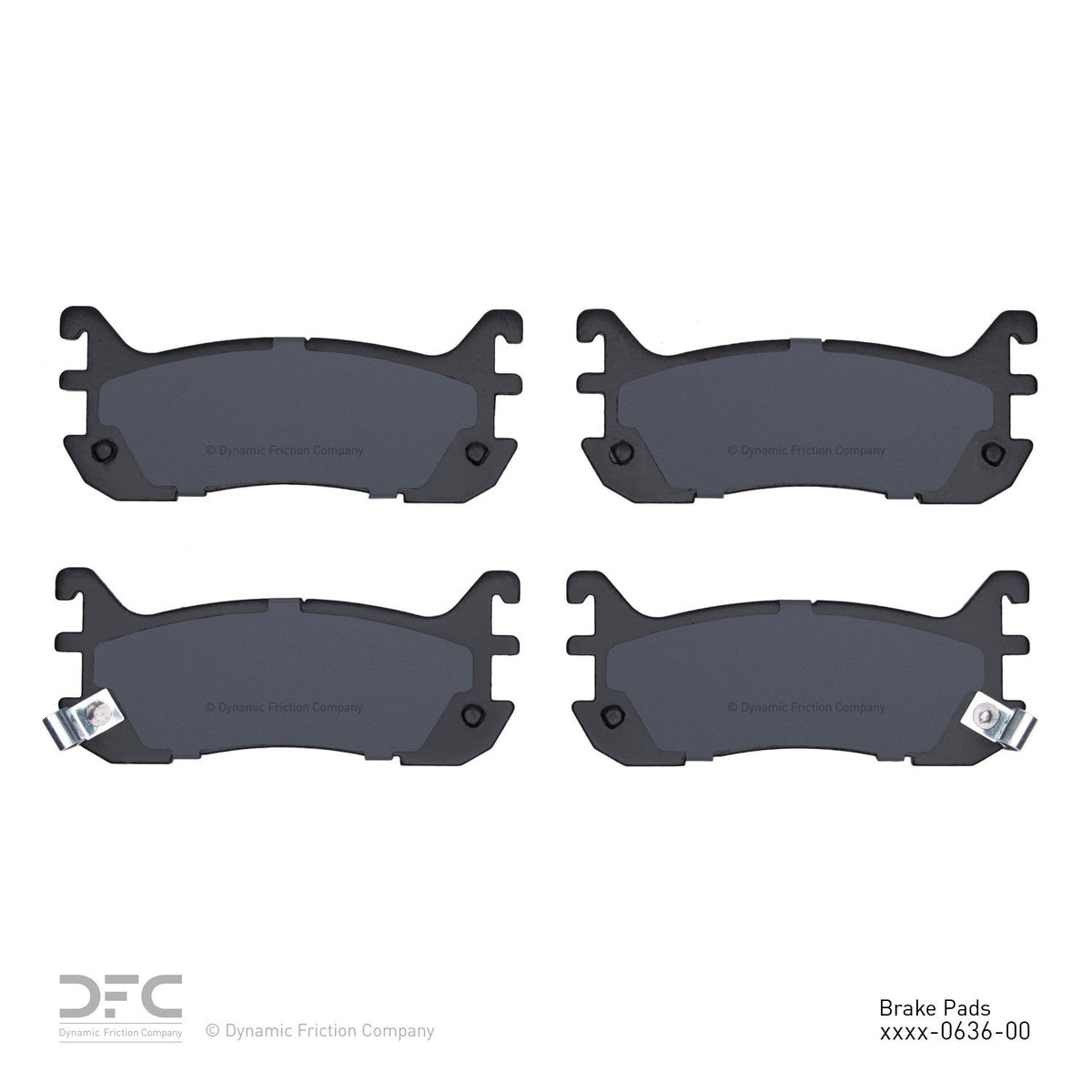 DFC 94-03 Ford Escort Rear Low Metallic Track/Street Pads