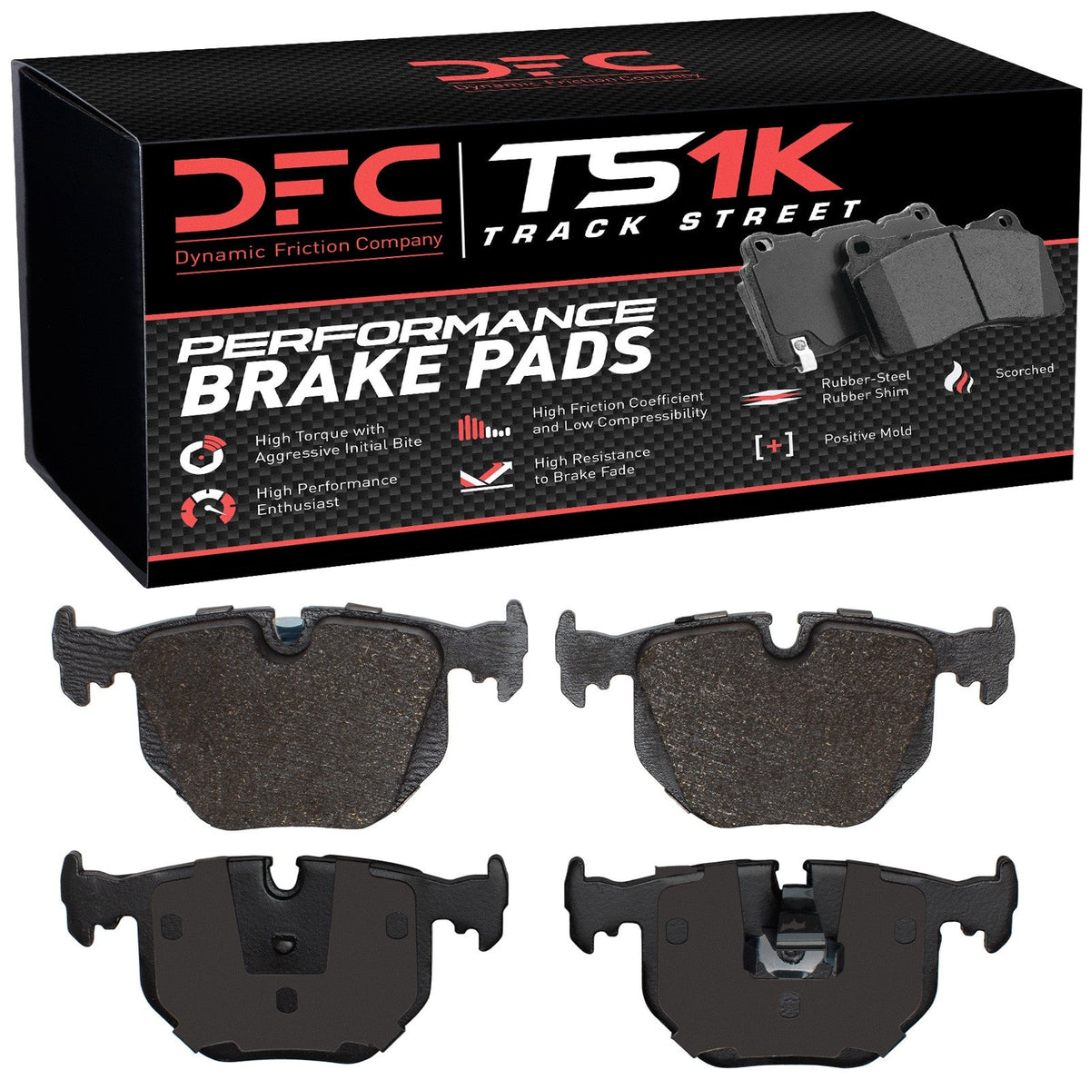 DFC 91-10 Bentley ARNAGE Rear Low Metallic Track/Street Pads