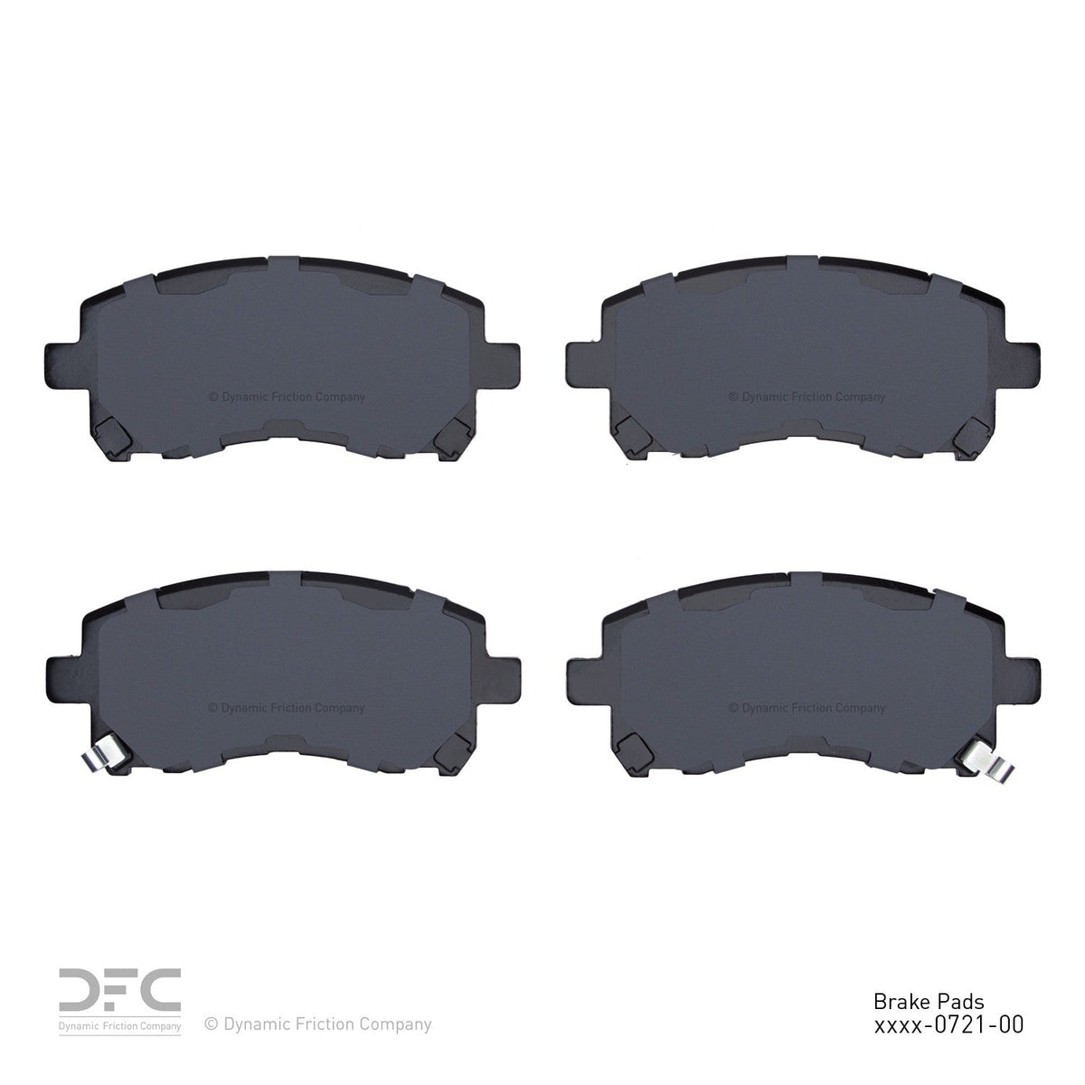 DFC 97-03 Subaru Legacy Front Low Metallic Track/Street Pads