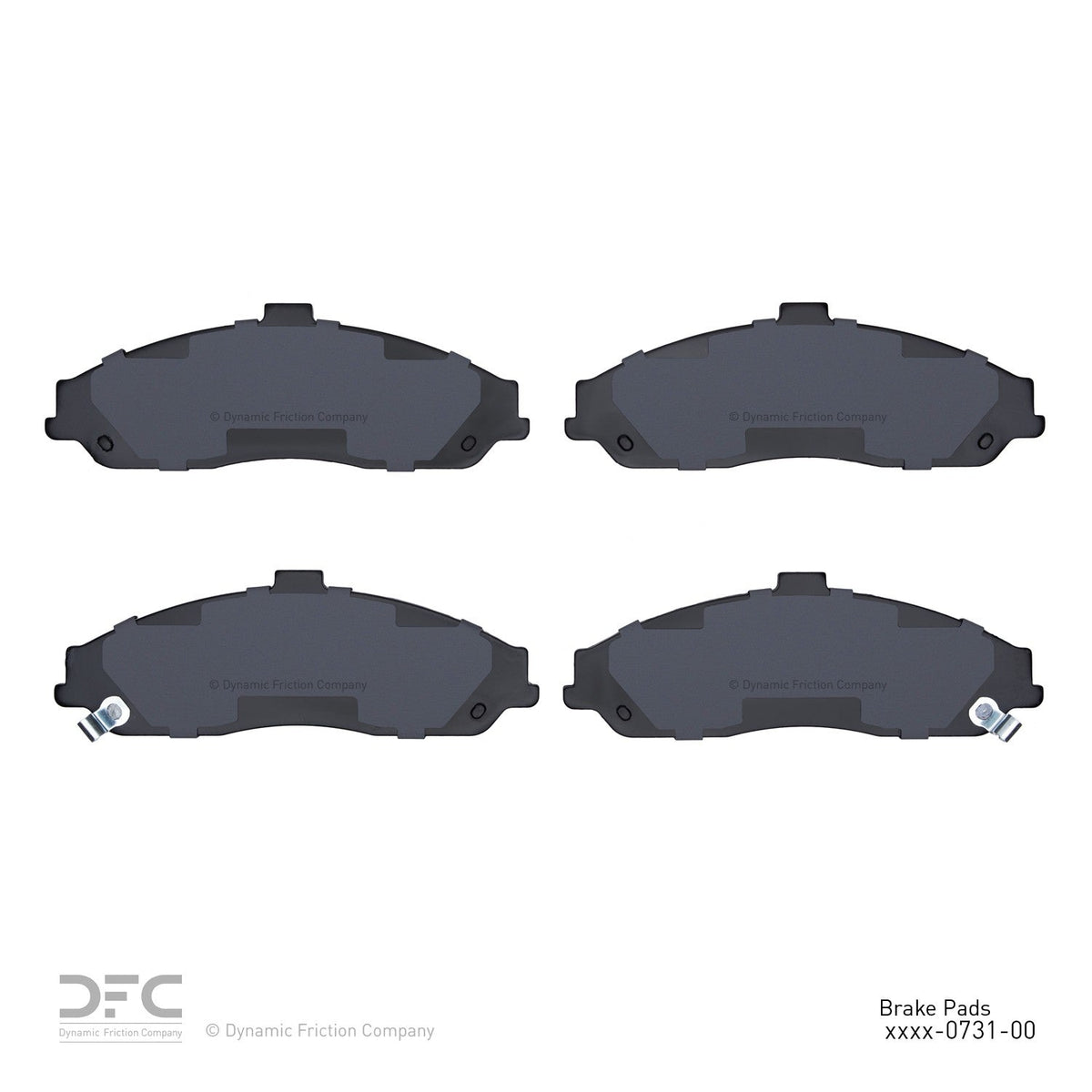 DFC 97-13 Cadillac XLR Front Low Metallic Track/Street Pads
