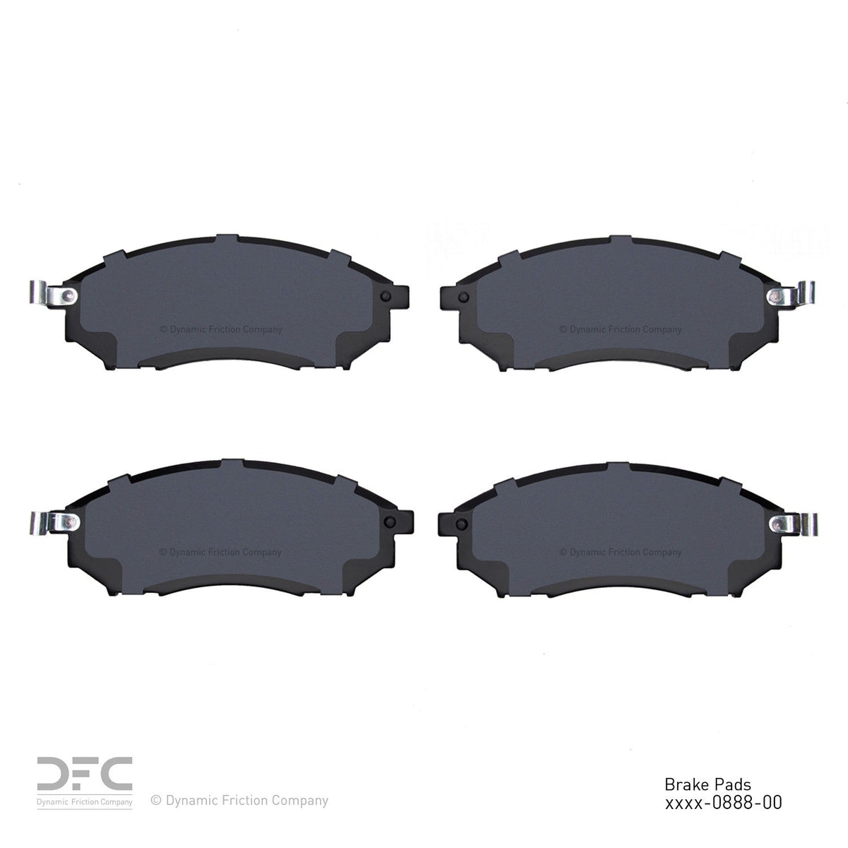 DFC 02-20 Infiniti G35 Front Low Metallic Track/Street Pads