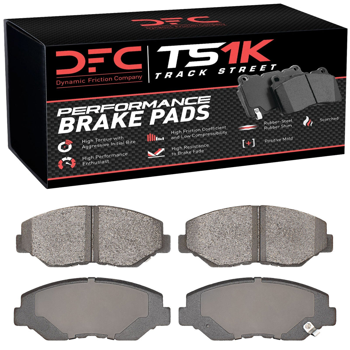 DFC 02-21 Acura ILX Front Low Metallic Track/Street Pads