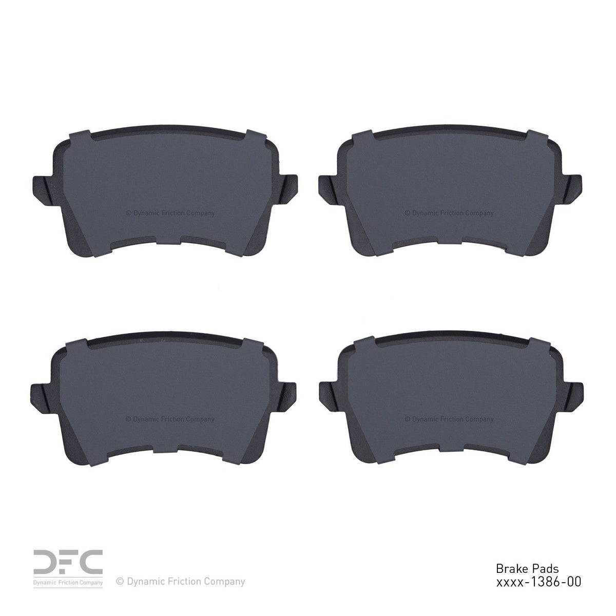 DFC 08-17 Audi SQ5 Rear Low Metallic Track/Street Pads