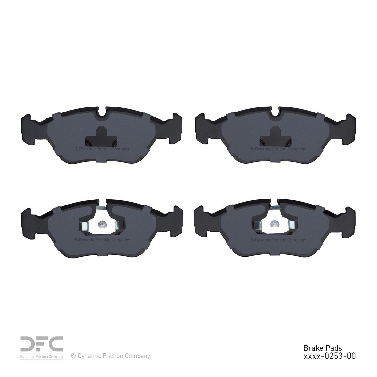 DFC 82-93 BMW 524TD Front Active Performance Pads - Low Metallic