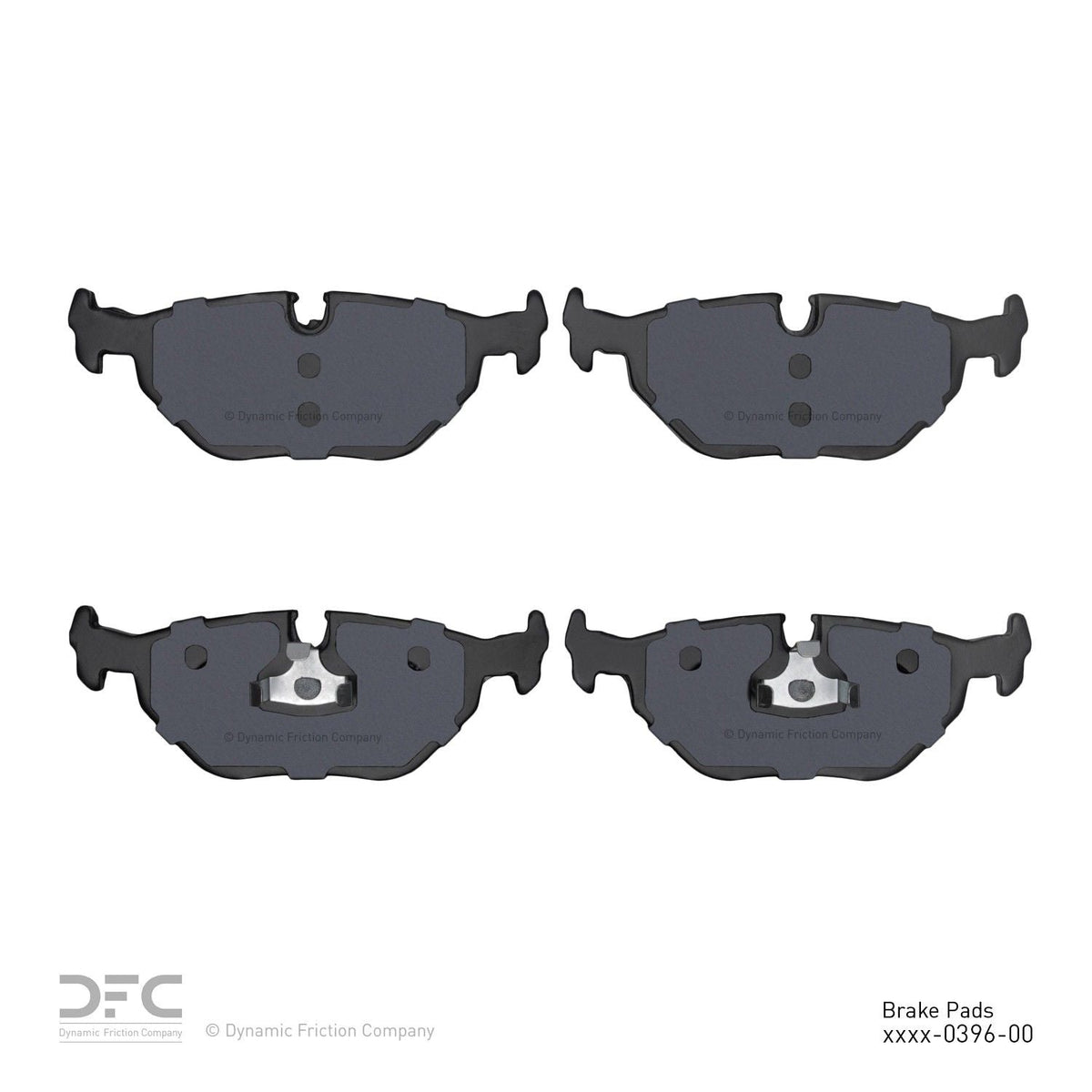 DFC 87-02 BMW Z3 Rear Active Performance Pads - Low Metallic