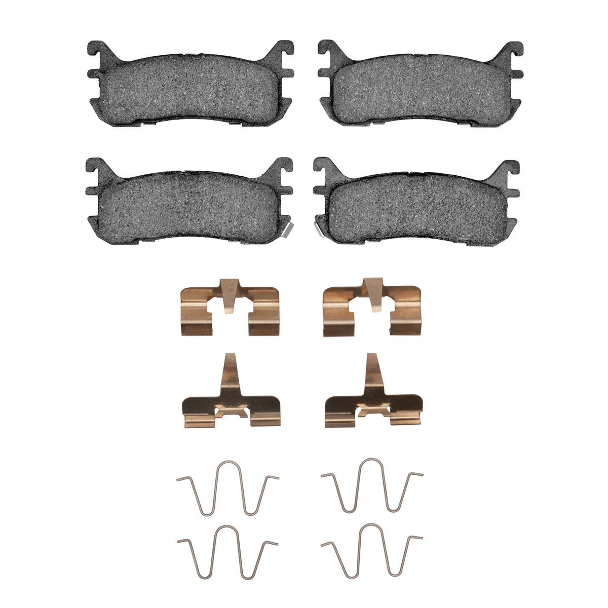 DFC 94-03 Ford Escort Rear Active Performance Pads and Hardware Kit