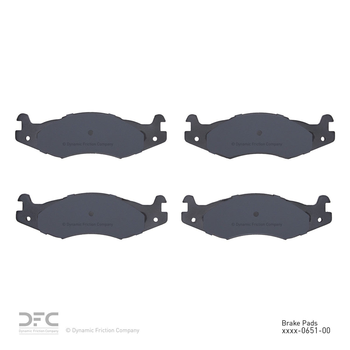 DFC 92-06 Hummer H1 Front/Rear Active Performance Pads - Low Metallic