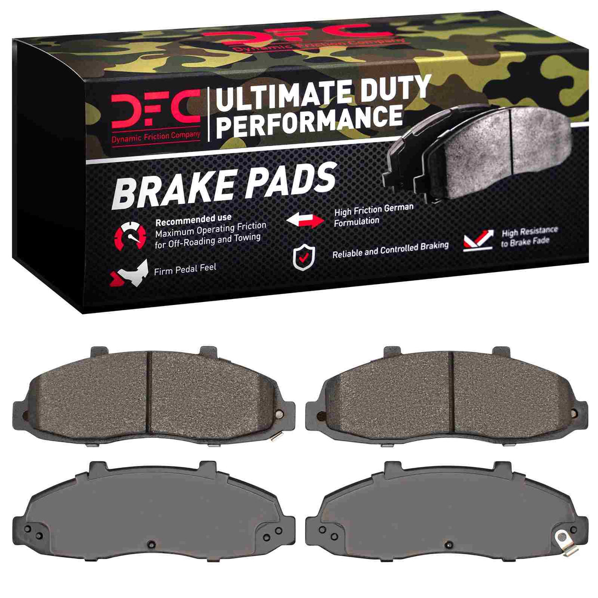 DFC 97-04 Ford F-150 RWD Front Ultimate Duty Performance Brake Pads