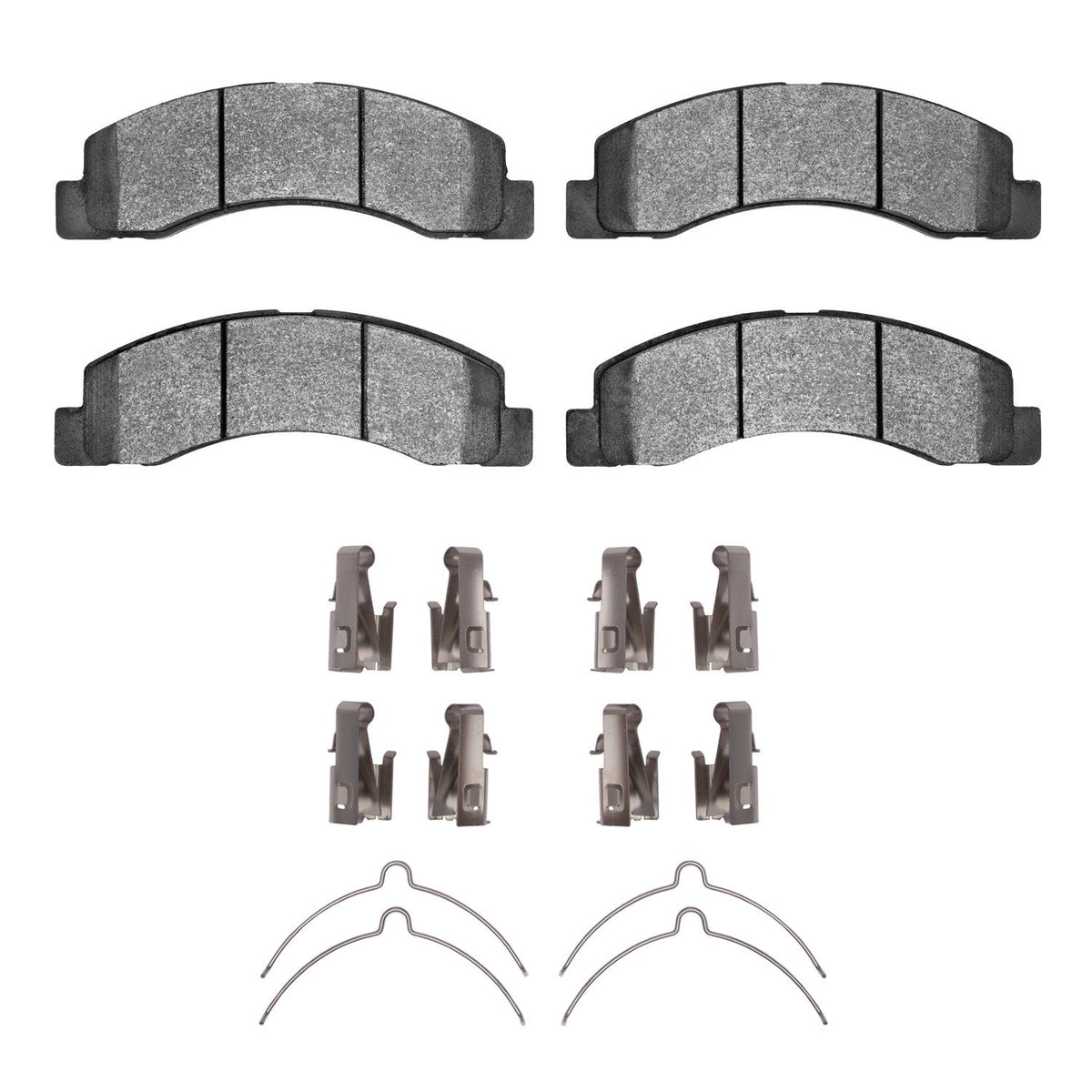DFC 99-05 Ford F-250 4WD (Super Duty) Front Ultimate Duty Performance Brake Pads and Hardware Kit