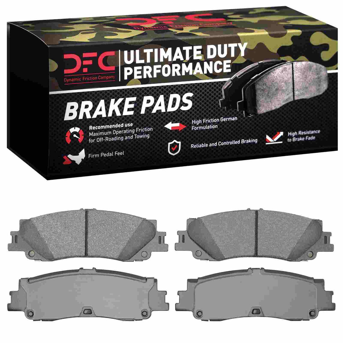 DFC 22-25 Infiniti QX80 Rear Ultimate Duty Performance Brake Pads