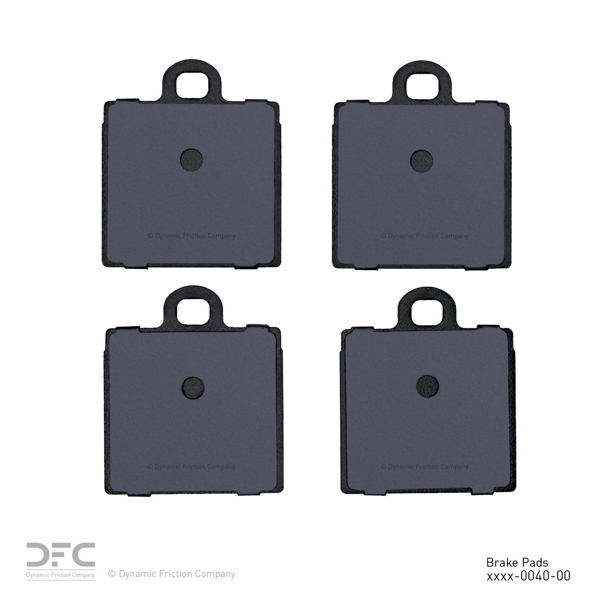DFC 66-70 Volkswagen Karmann Ghia Front 5000 Advanced Semi Metallic Brake Pads