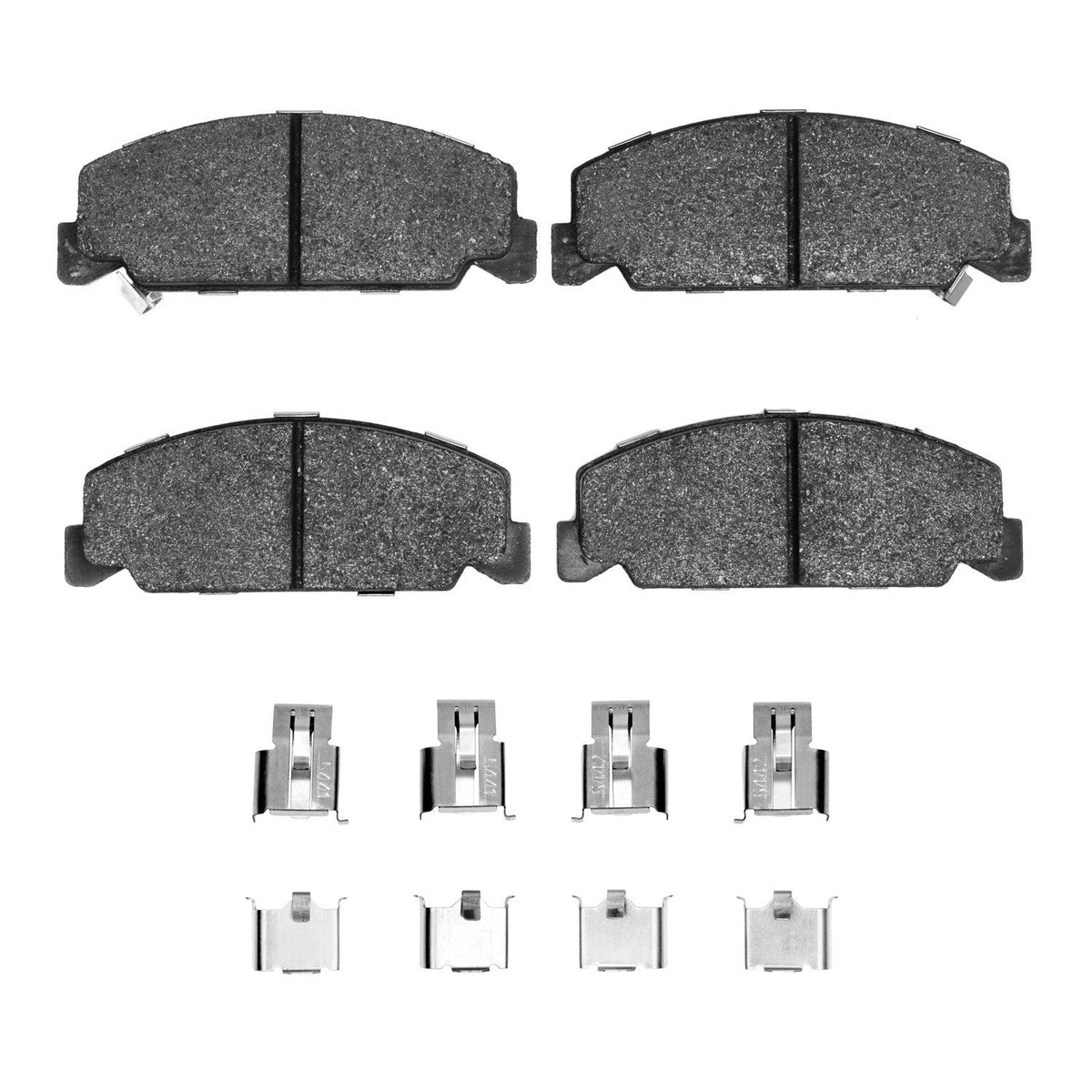 DFC 84-85 Honda Accord Coupe Front 5000 Advanced Ceramic Brake Pads and Hardware Kit