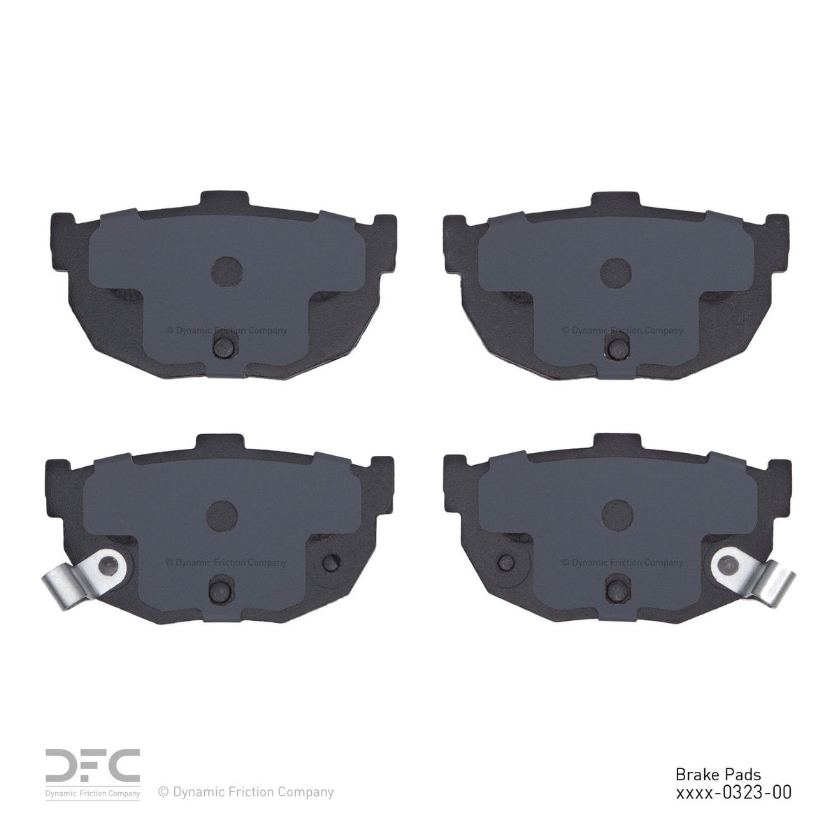 DFC 84-10 Hyundai Elantra Rear 5000 Advanced Ceramic Brake Pads