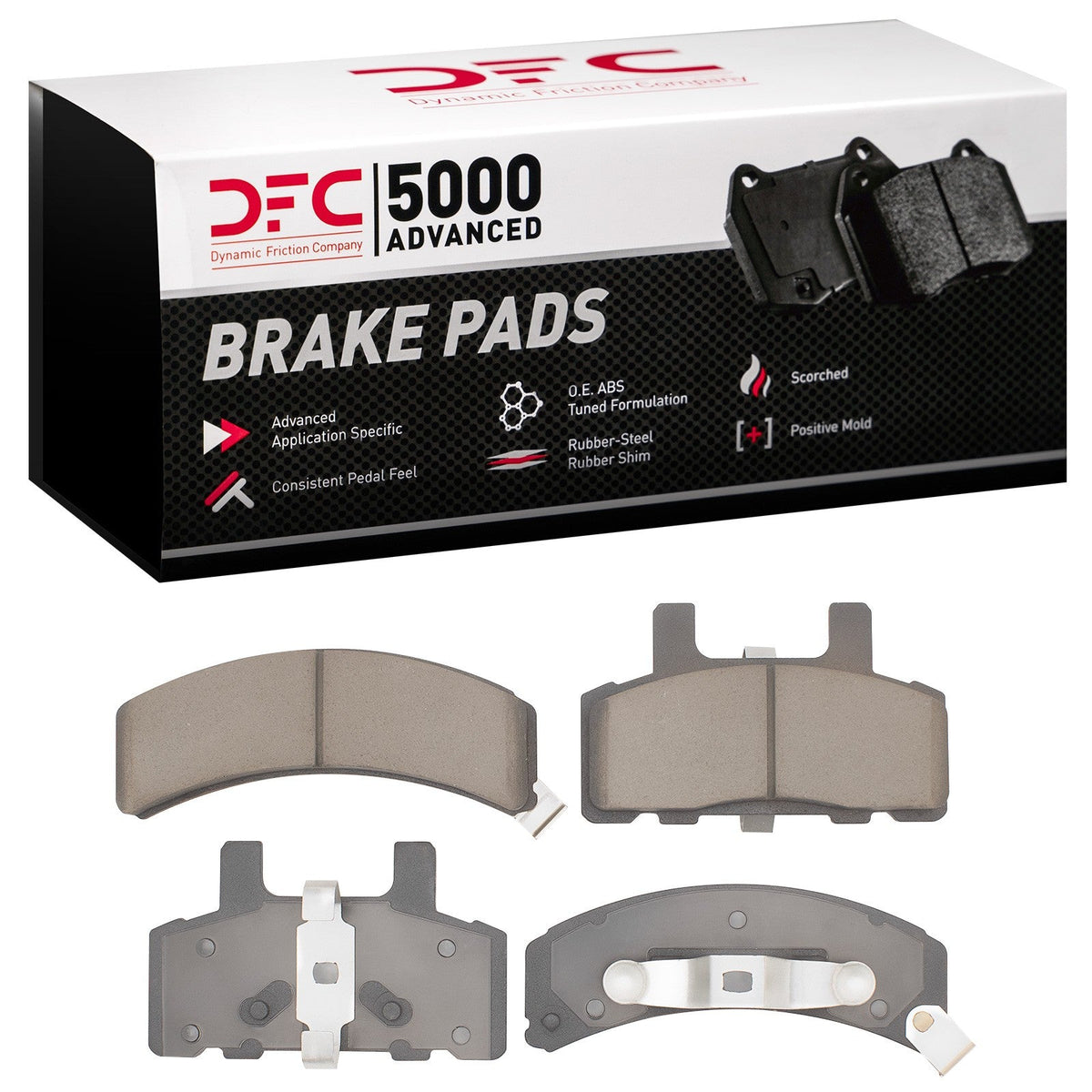 DFC 88-02 Cadillac Escalade Front 5000 Advanced Ceramic Brake Pads