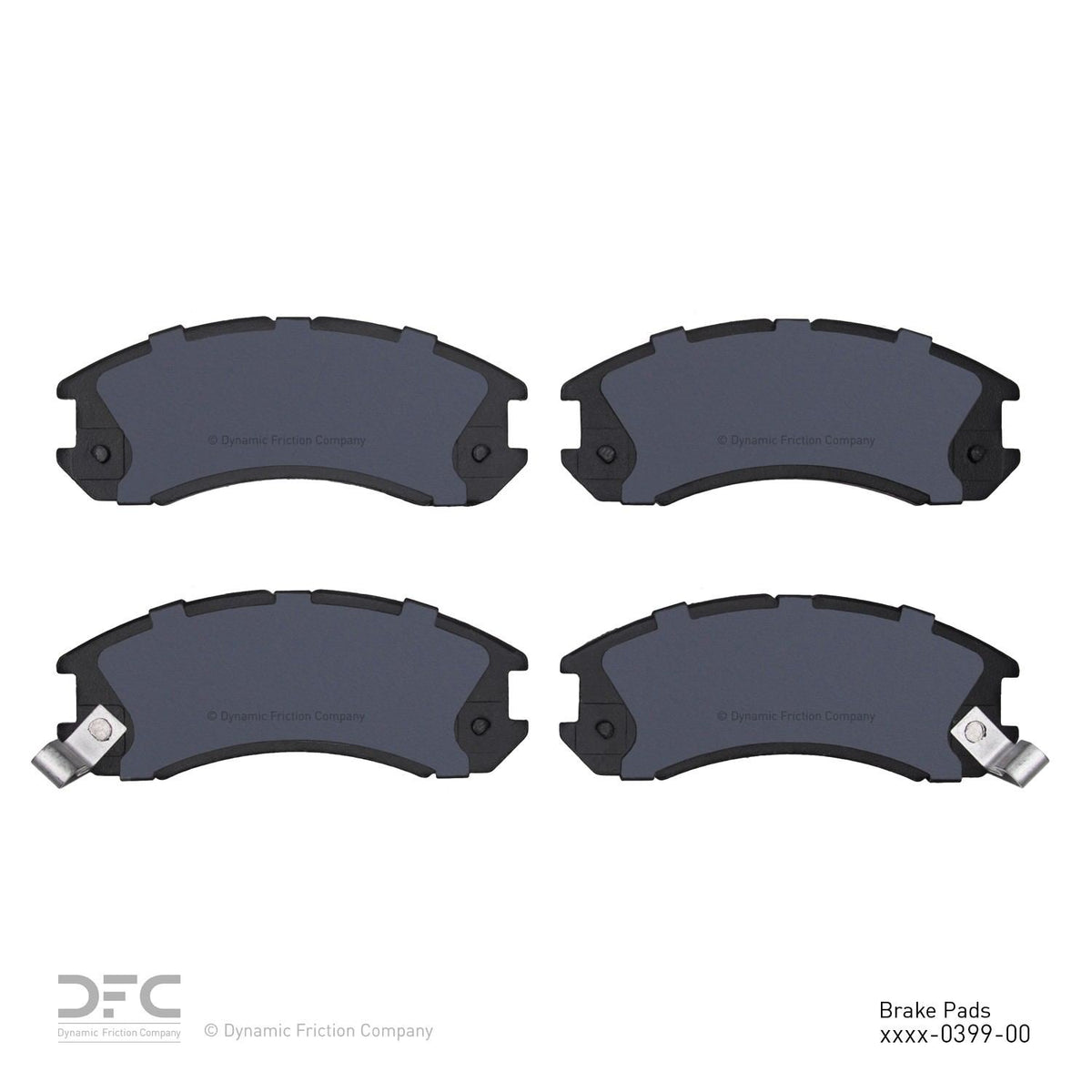 DFC 88-92 Ford Probe Front 5000 Advanced Ceramic Brake Pads