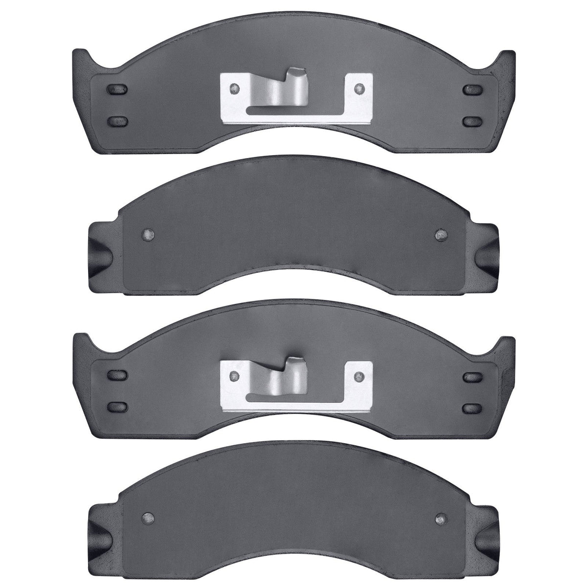 DFC 88-07 Ford F-59 Commercial Stripped Chassis Front/Rear 5000 Advanced Semi Metallic Brake Pads