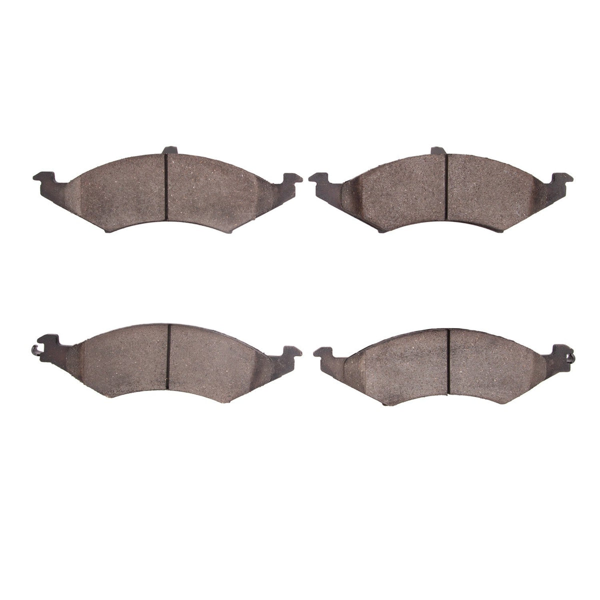 DFC 86-93 Ford Taurus (Excl SHO) Front 5000 Advanced Semi Metallic Brake Pads