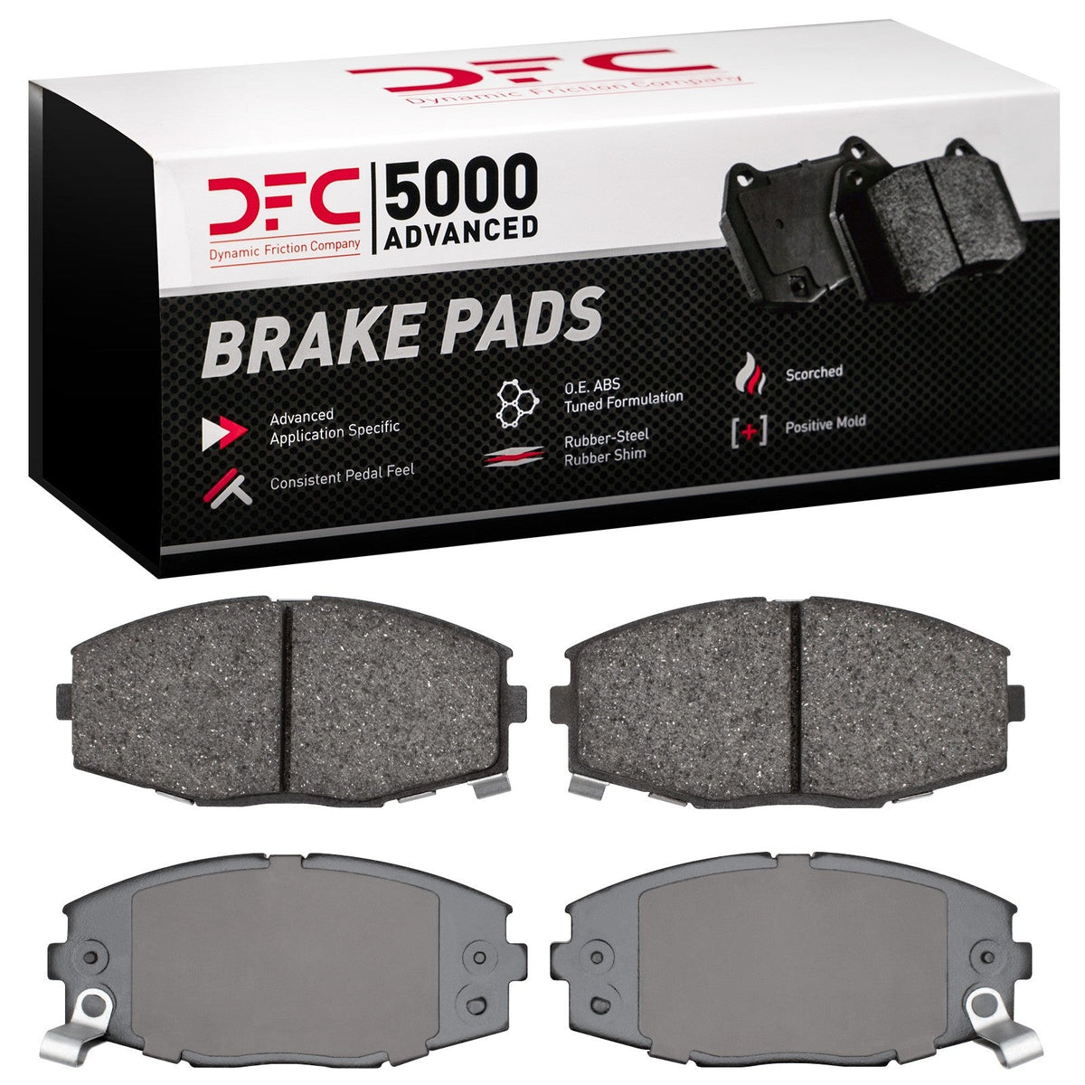 DFC 86-92 Toyota Supra Front 5000 Advanced Ceramic Brake Pads