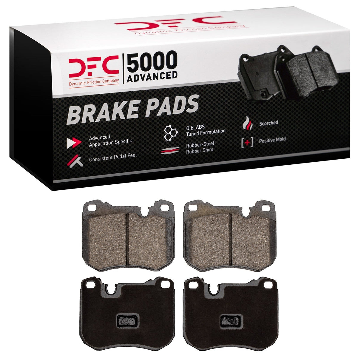 DFC 77-94 Lamborghini Diablo Front/Rear 5000 Advanced Semi Metallic Brake Pads