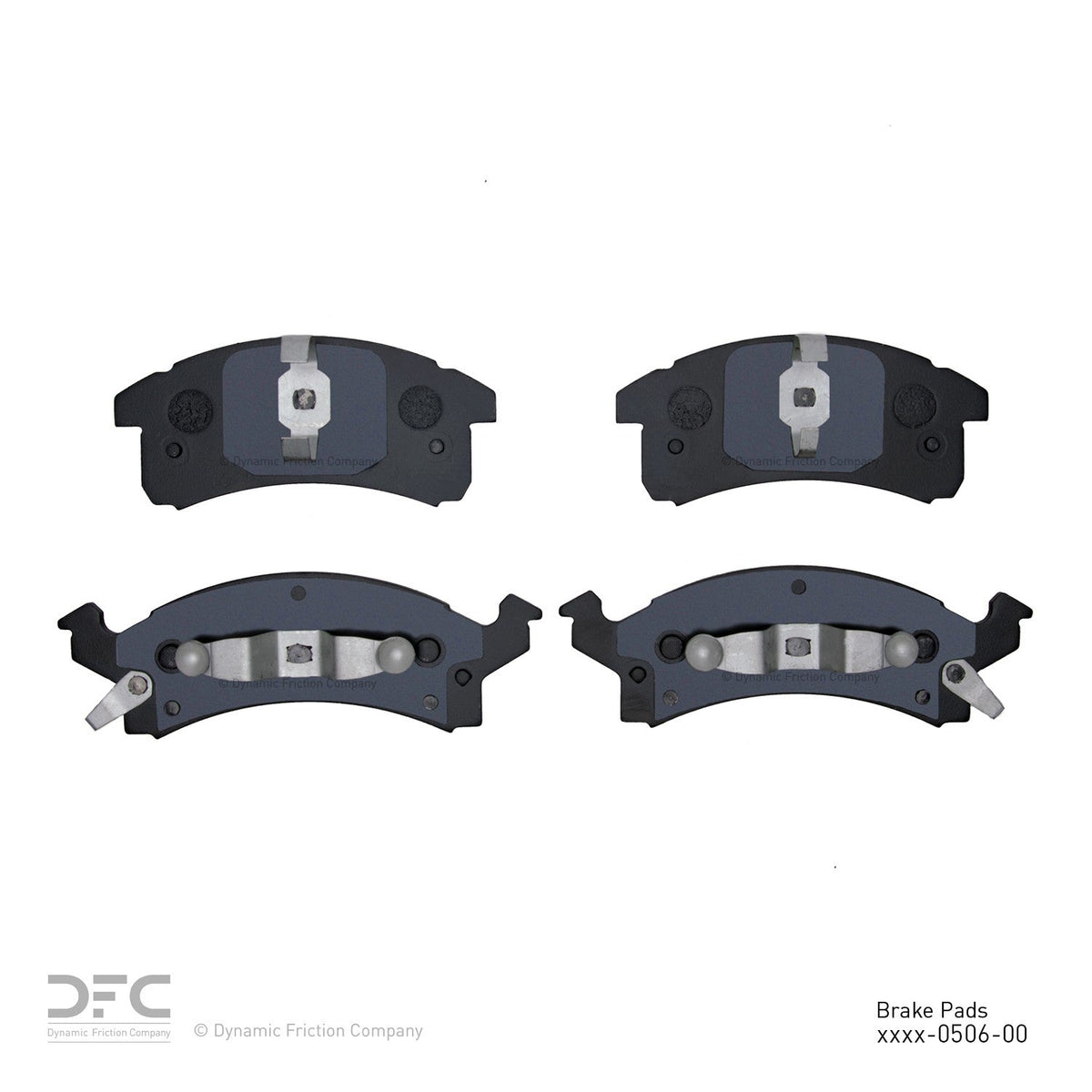 DFC 90-05 Buick Skylark Front 5000 Advanced Semi Metallic Brake Pads