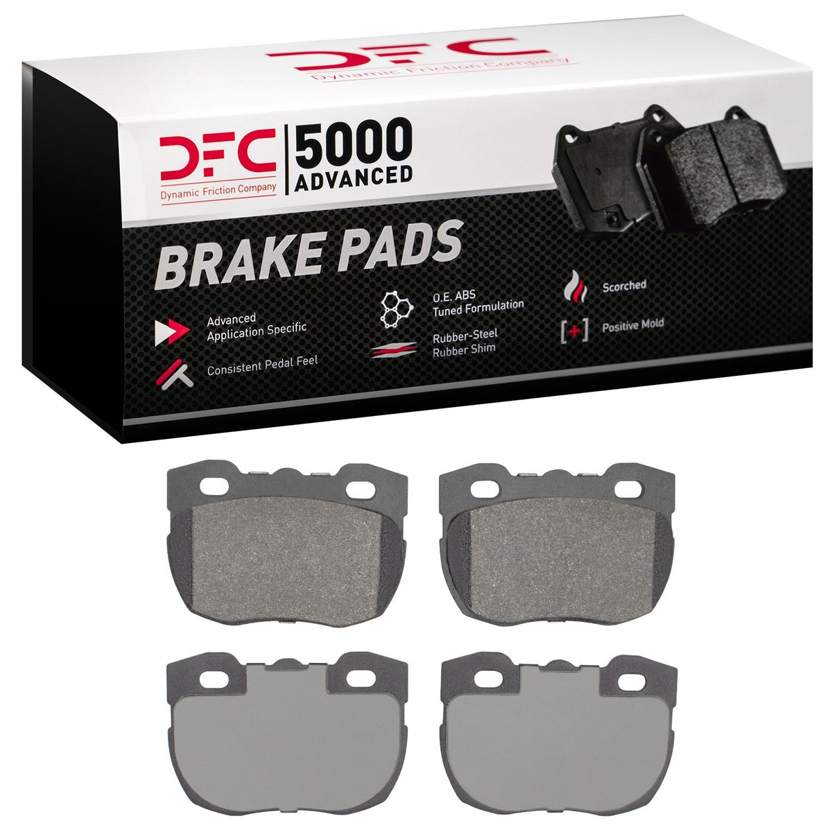 DFC 94-99 Land Rover Discovery Front 5000 Advanced Low Metallic Brake Pads