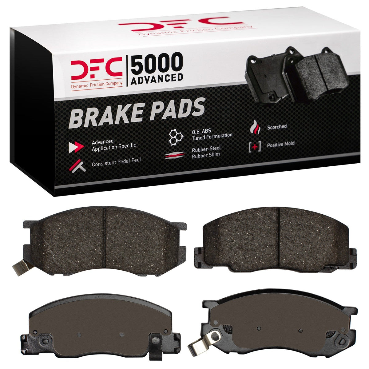 DFC 91-97 Toyota Previa Front 5000 Advanced Ceramic Brake Pads