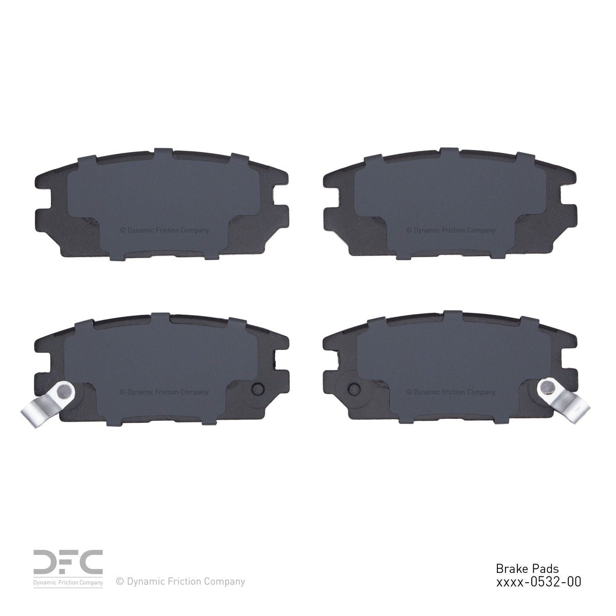 DFC 91-12 Dodge Stealth Rear 5000 Advanced Ceramic Brake Pads