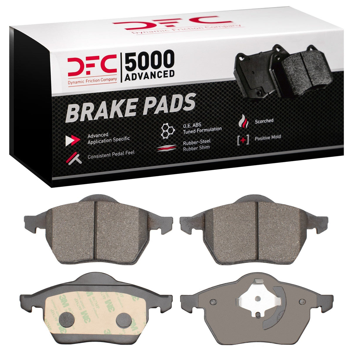 DFC 92-00 Audi A6 (USA/Canada) Front 5000 Advanced Low Metallic Brake Pads