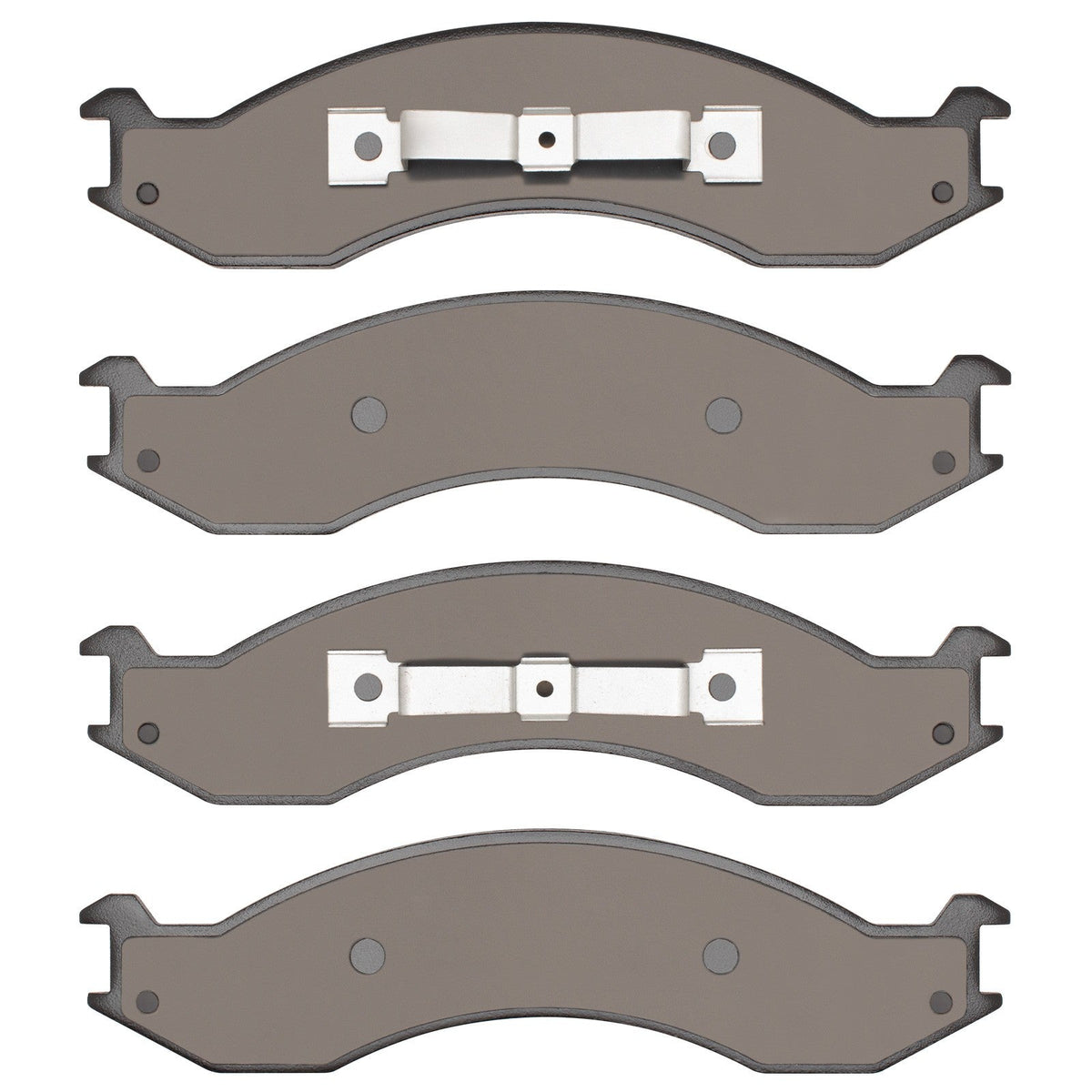 DFC 92-94 Ford E-350 Econoline Front 5000 Advanced Semi Metallic Brake Pads