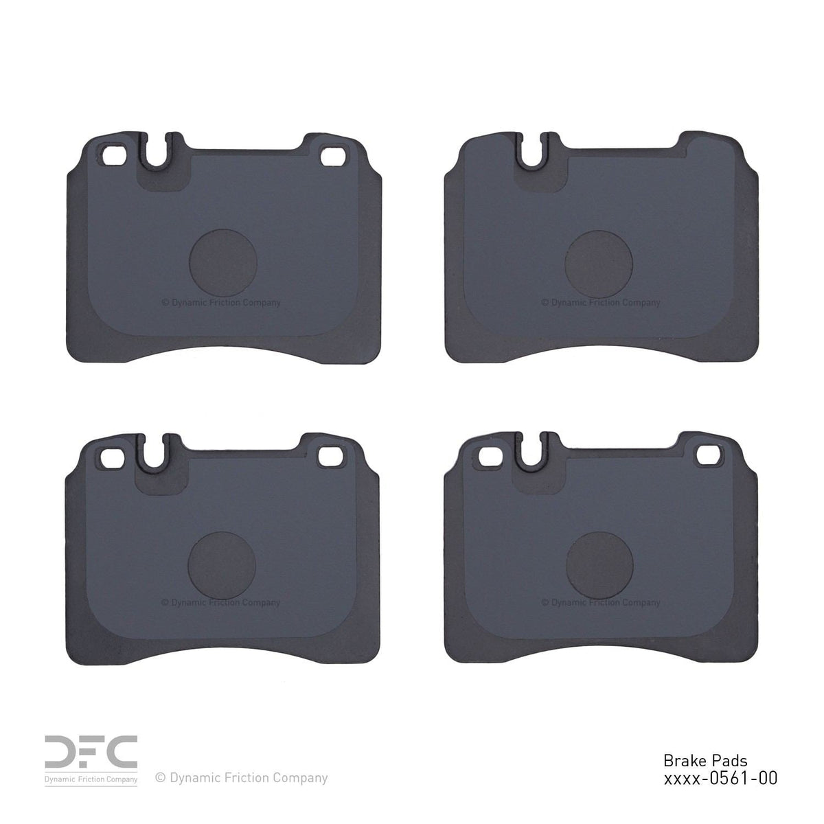 DFC 90-02 Ferrari 512 TR Front 5000 Advanced Low Metallic Brake Pads