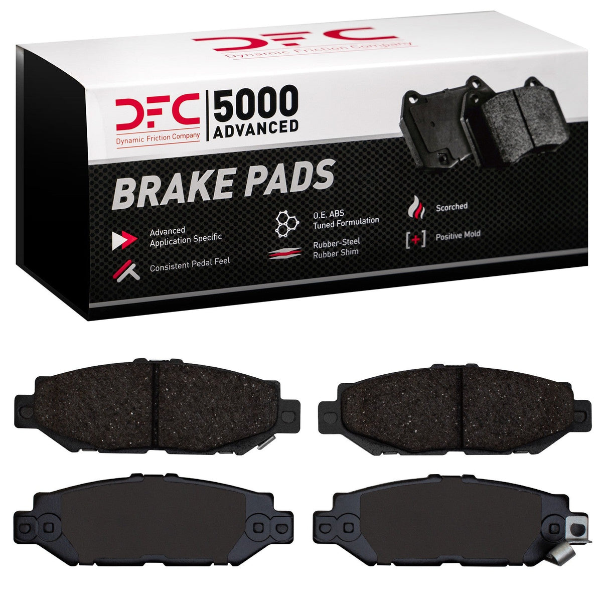 DFC 92-00 Lexus GS300 Rear 5000 Advanced Ceramic Brake Pads