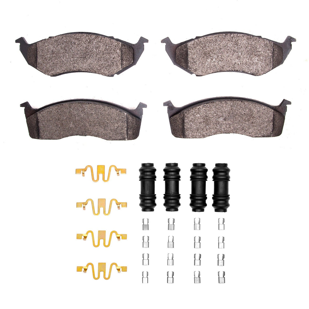DFC 93-02 Chrysler Voyager Front 5000 Advanced Semi Metallic Brake Pads and Hardware Kit