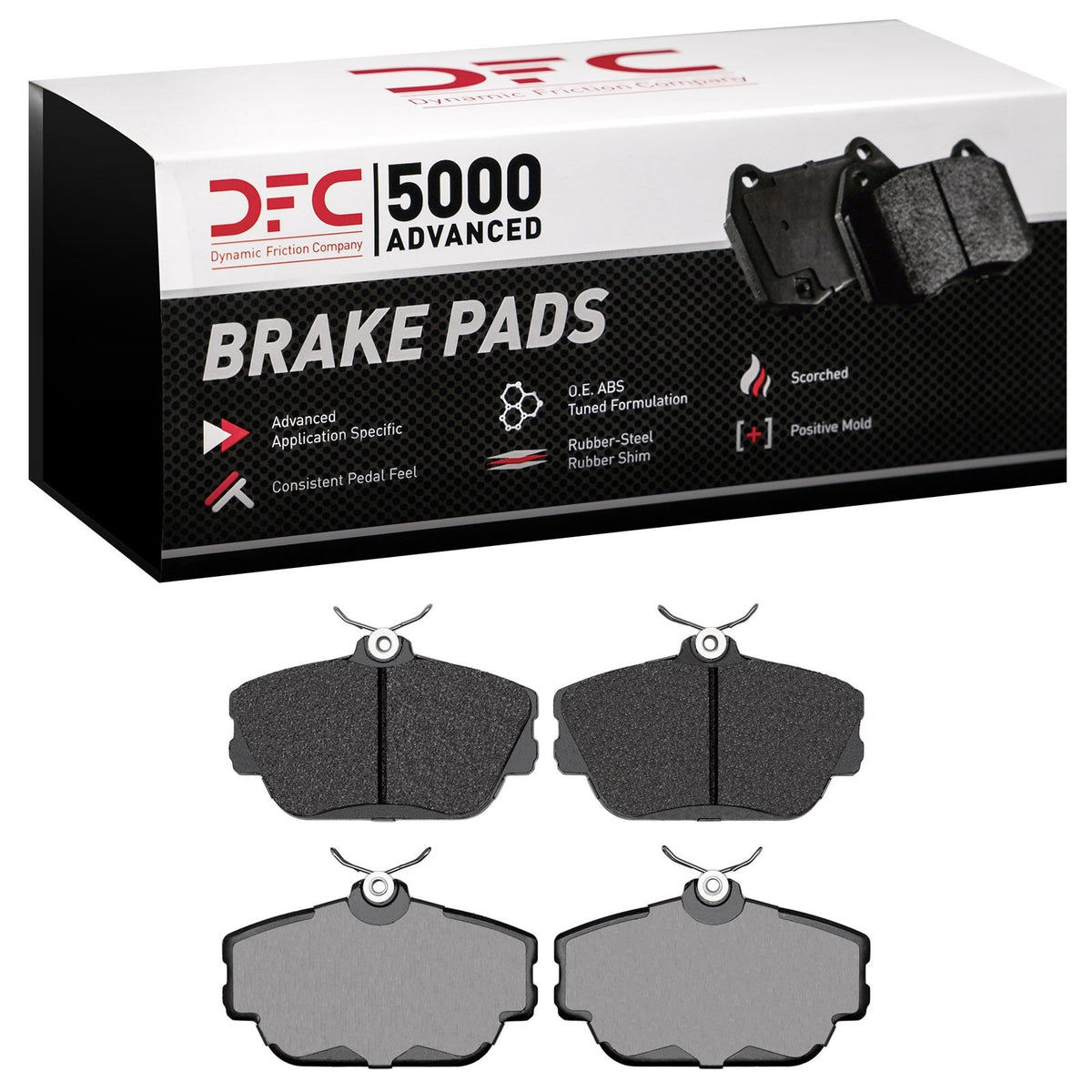 DFC 95-02 Ford Taurus SHO Front 5000 Advanced Low Metallic Brake Pads