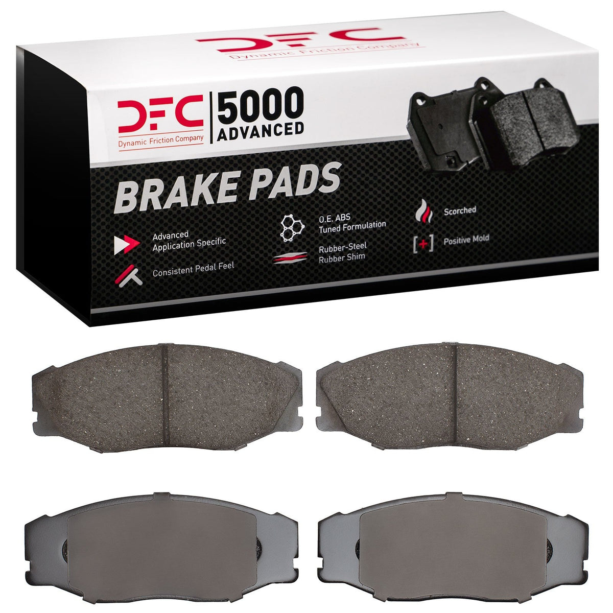 DFC 93-98 Toyota T100 Front 5000 Advanced Ceramic Brake Pads