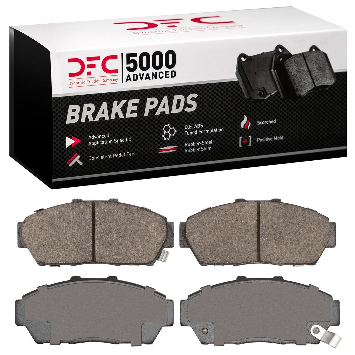 DFC 93-01 Acura Integra Front 5000 Advanced Ceramic Brake Pads