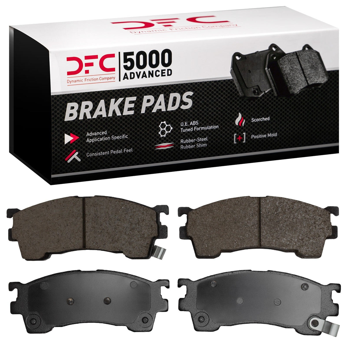 DFC 98-03 Mazda Protege Front 5000 Advanced Ceramic Brake Pads