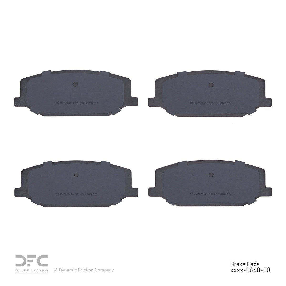 DFC 83-95 Suzuki Samurai Front 5000 Advanced Semi Metallic Brake Pads