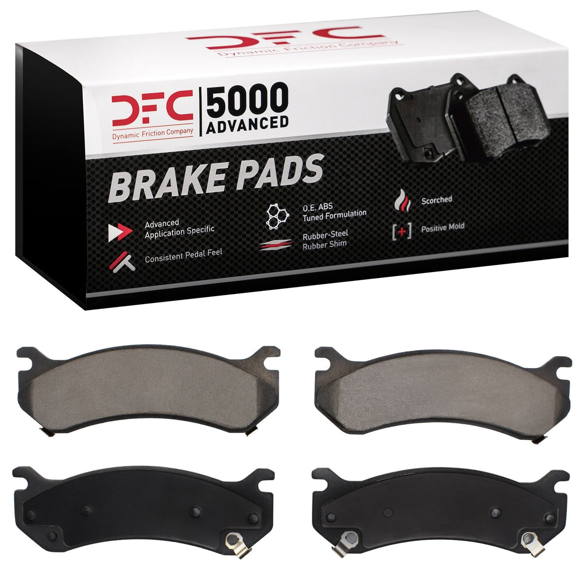 DFC 99-13 Cadillac Escalade Rear/Front 5000 Advanced Ceramic Brake Pads