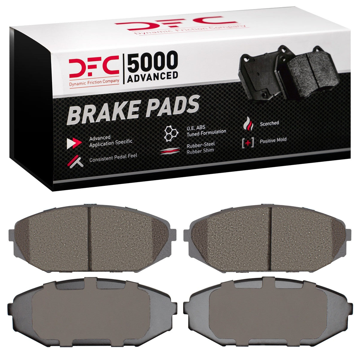 DFC 99-04 Acura MDX Front 5000 Advanced Ceramic Brake Pads