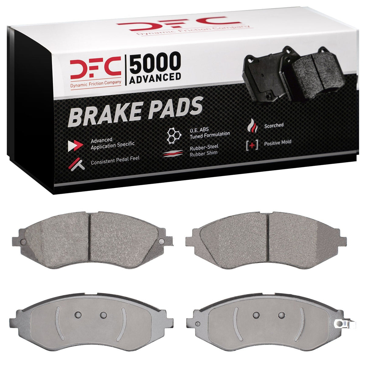 DFC 99-17 Chevrolet Aveo5 Front 5000 Advanced Ceramic Brake Pads